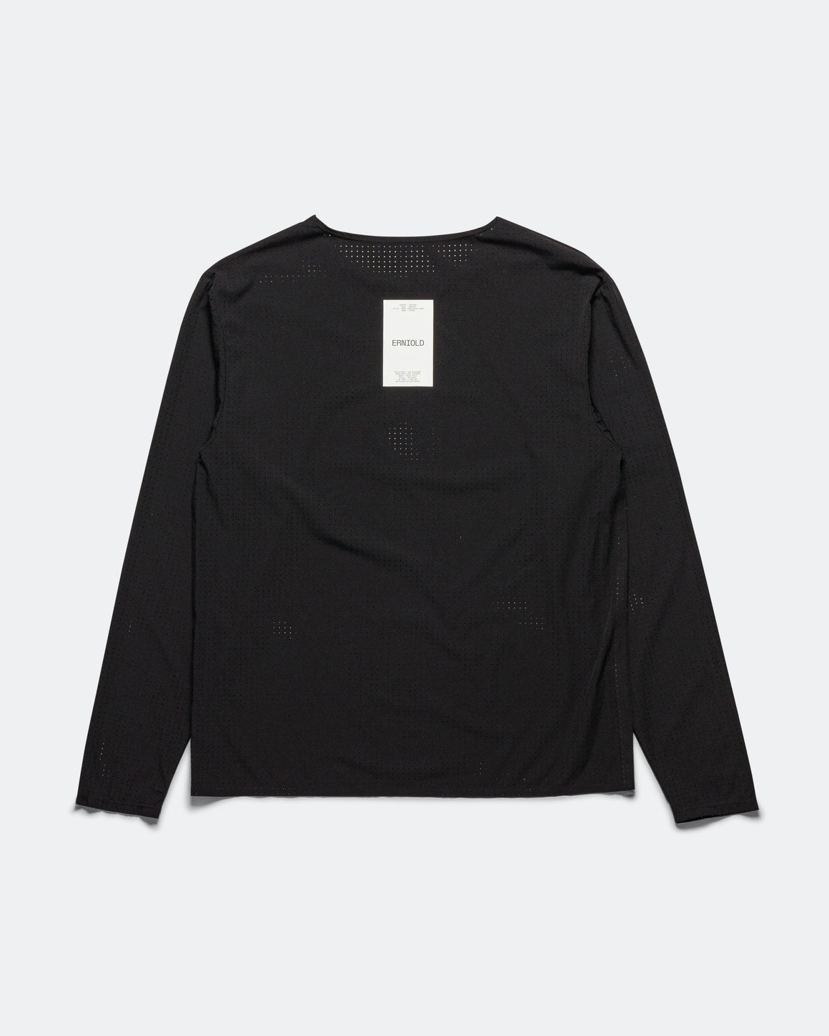 Erniold - Zero Race Longsleeve - Midnight Black - Up There Athletics