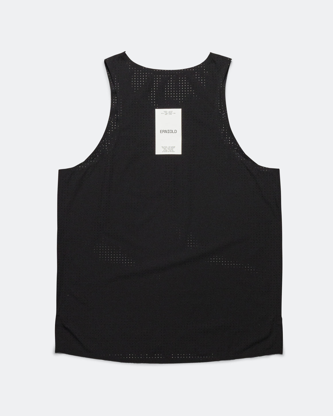 Erniold - Zero Race Singlet- Black - Up There Athletics