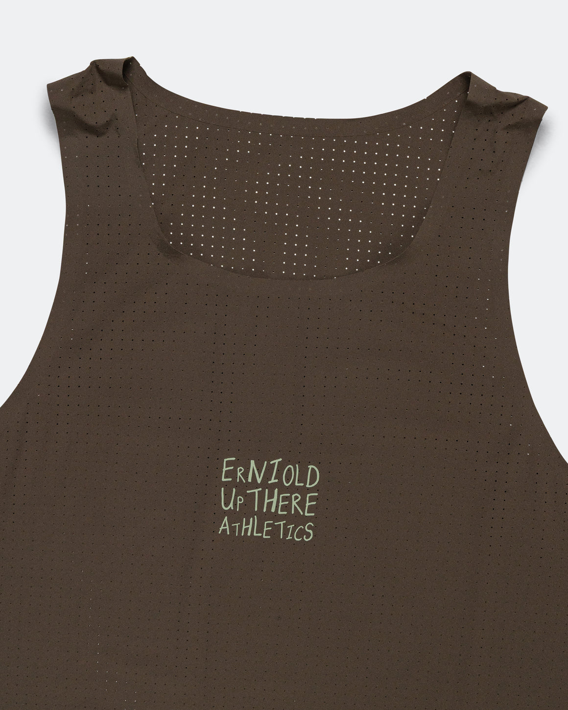 Erniold - ZERO Race Singlet x UTA - Woodland/Moss - Up There Athletics