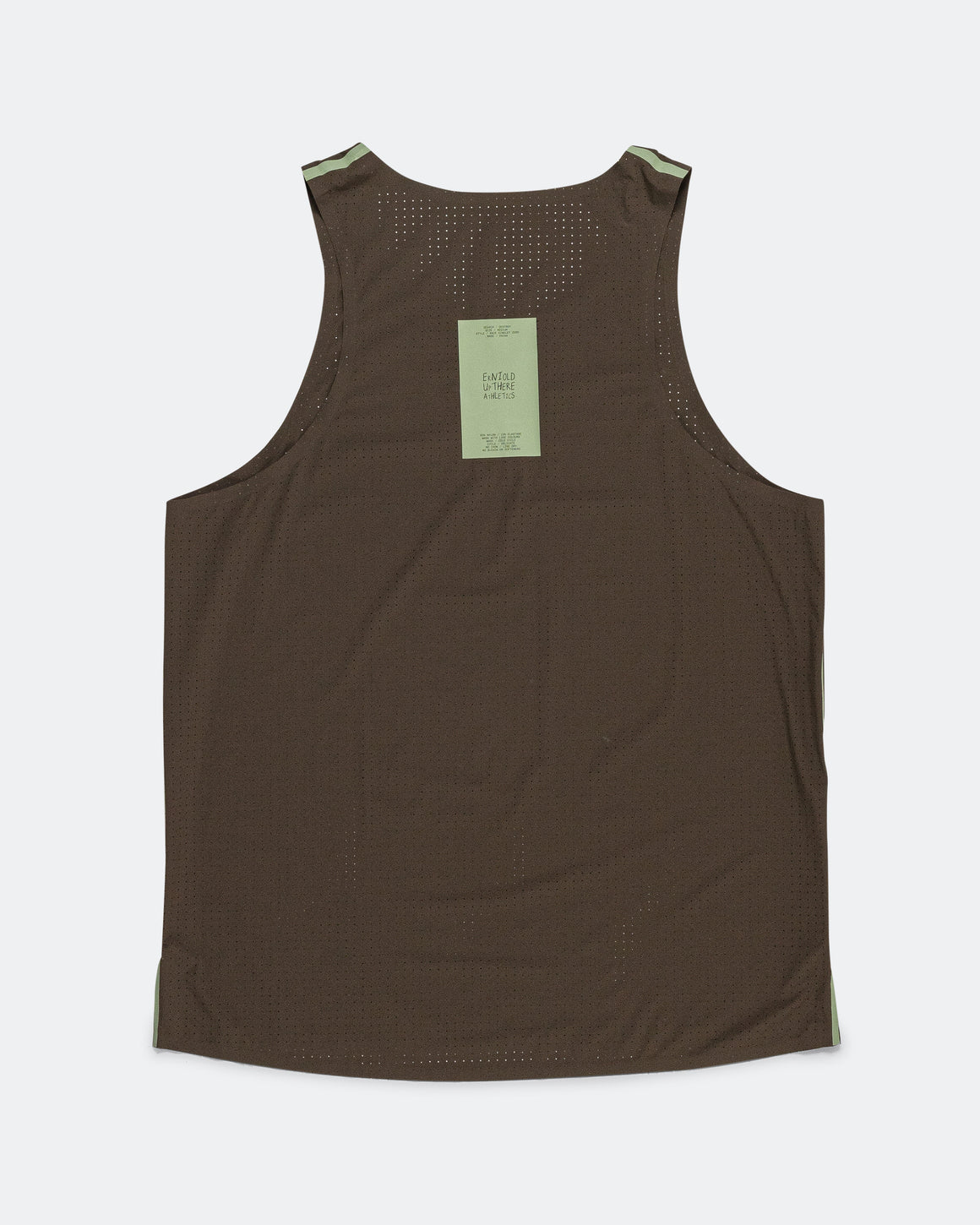 Erniold - ZERO Race Singlet x UTA - Woodland/Moss - Up There Athletics