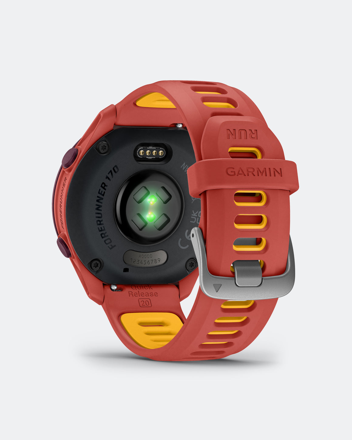 Garmin - Forerunner 170 Music - Red Pink/Mango - Up There Athletics