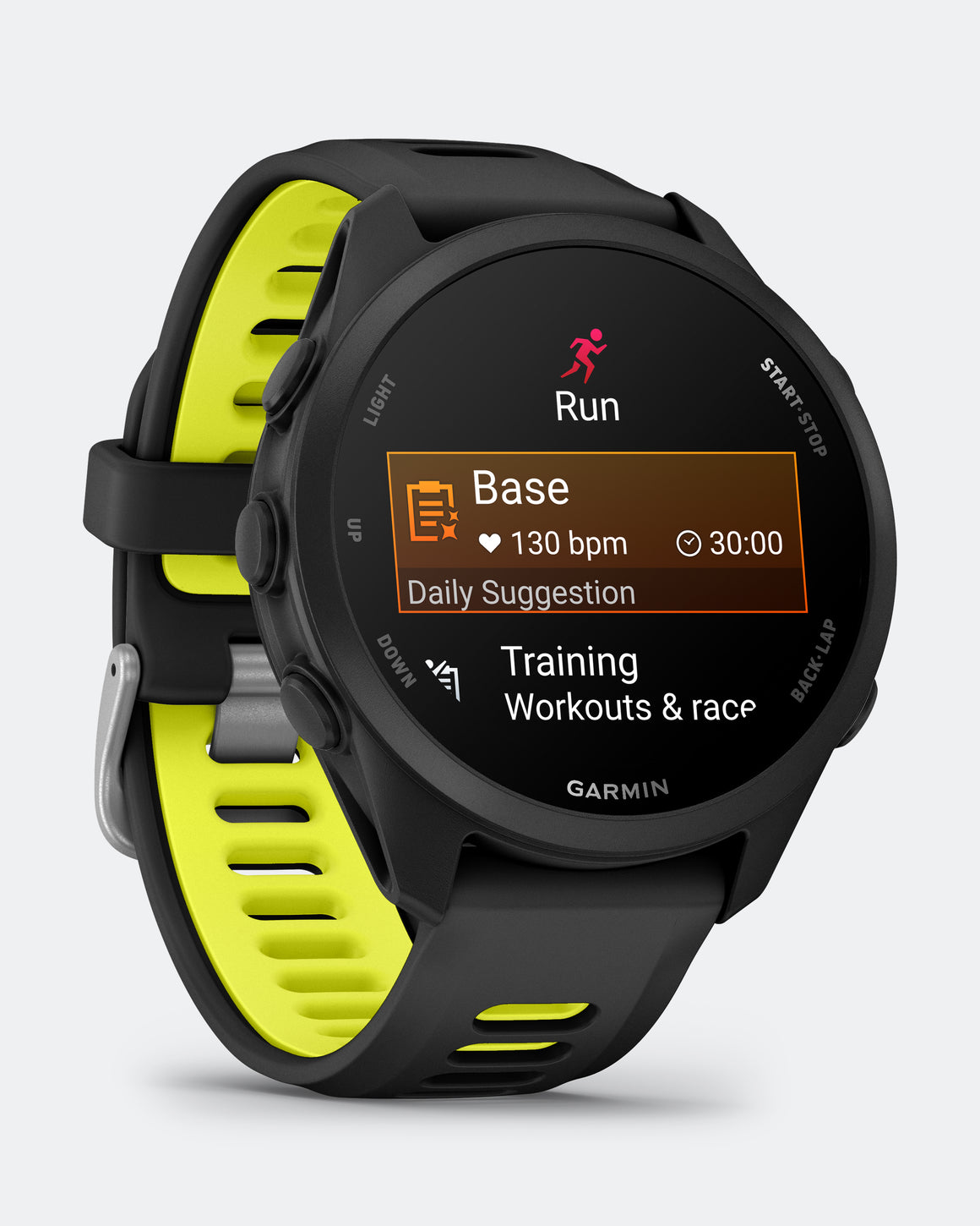 Garmin - Forerunner 170  - Black/Amp Yellow - Up There Athletics