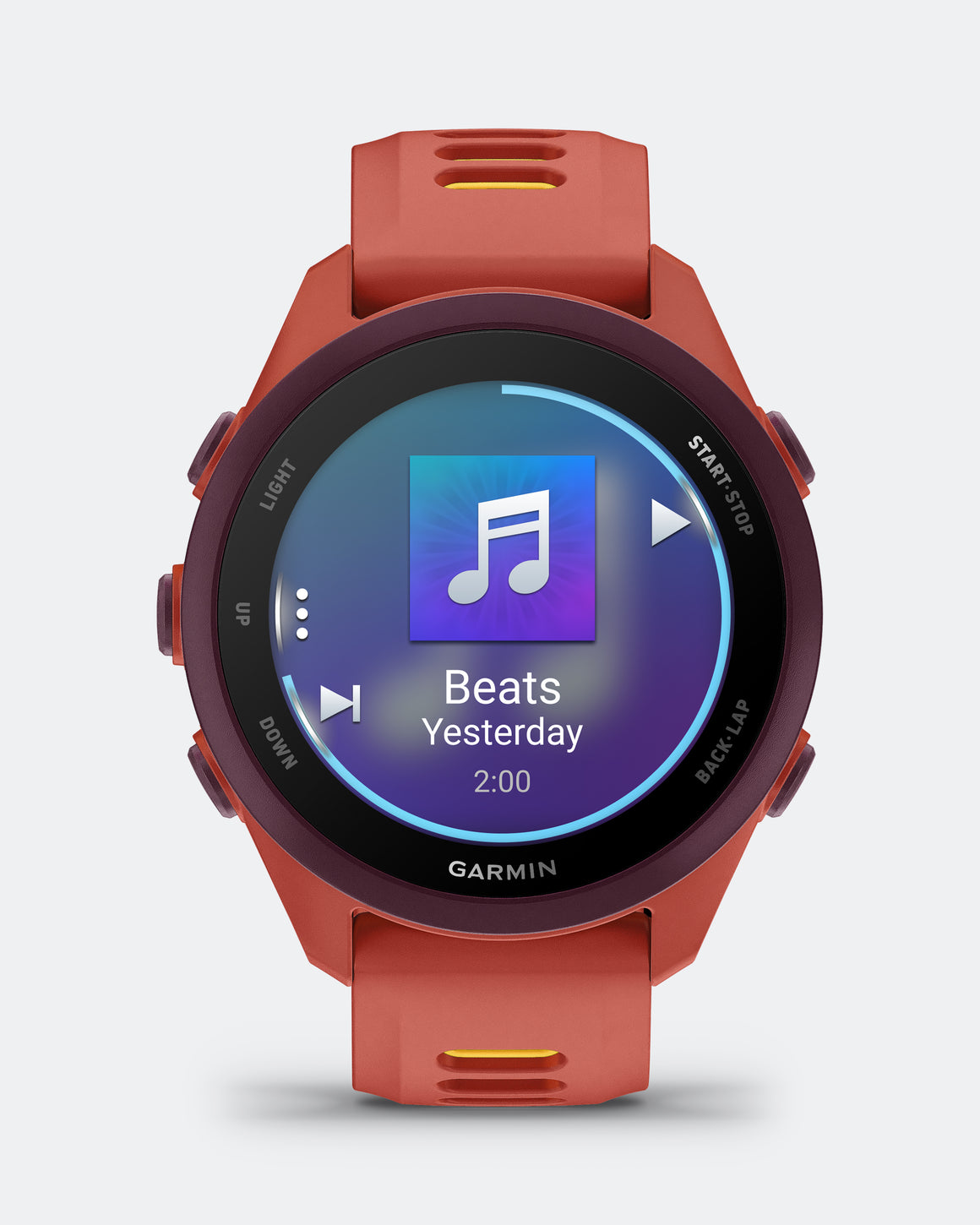 Garmin - Forerunner 170 Music - Red Pink/Mango - Up There Athletics