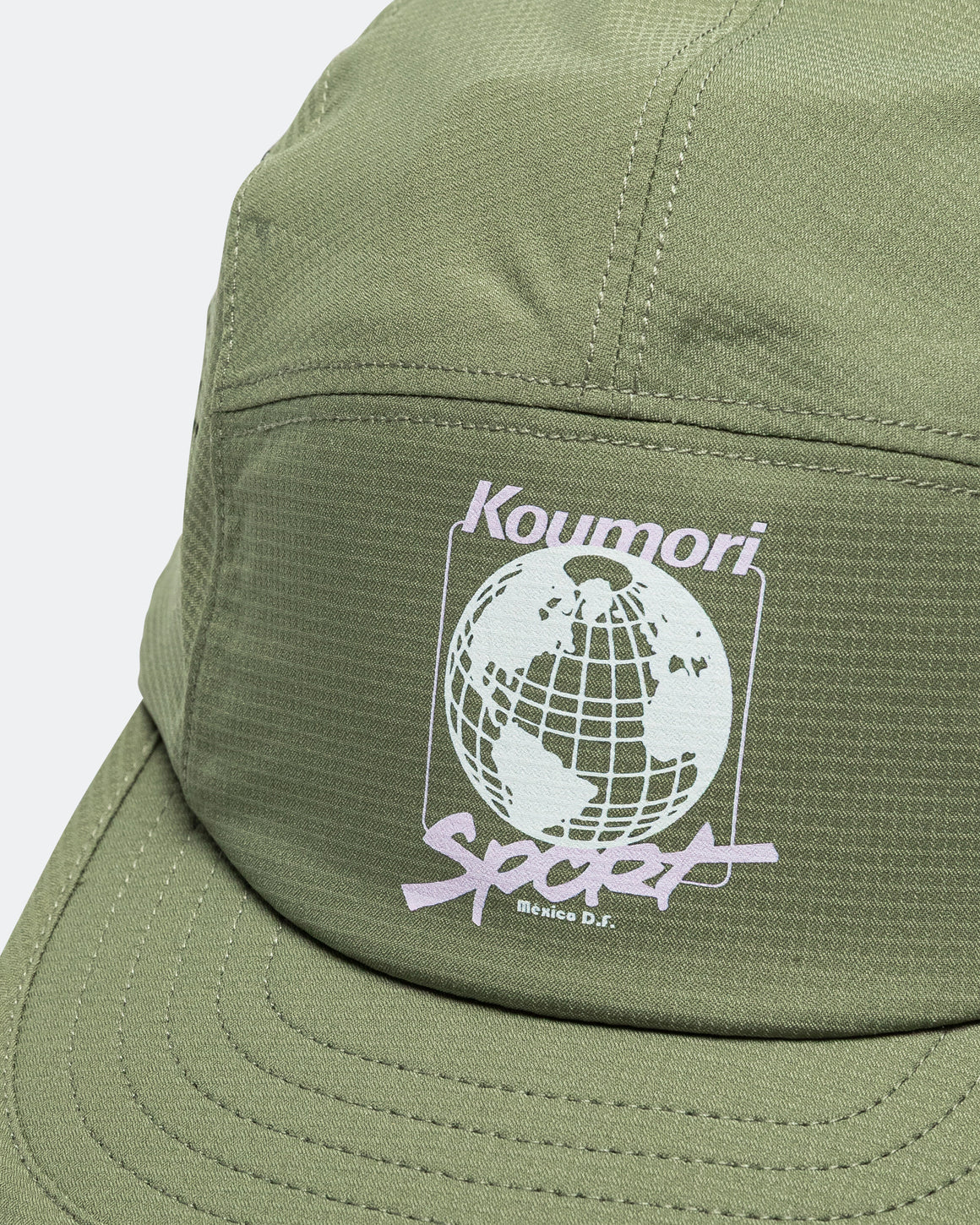 Hermanos Koumori - Laser Cut Cap - Forest Green - Up There Athletics