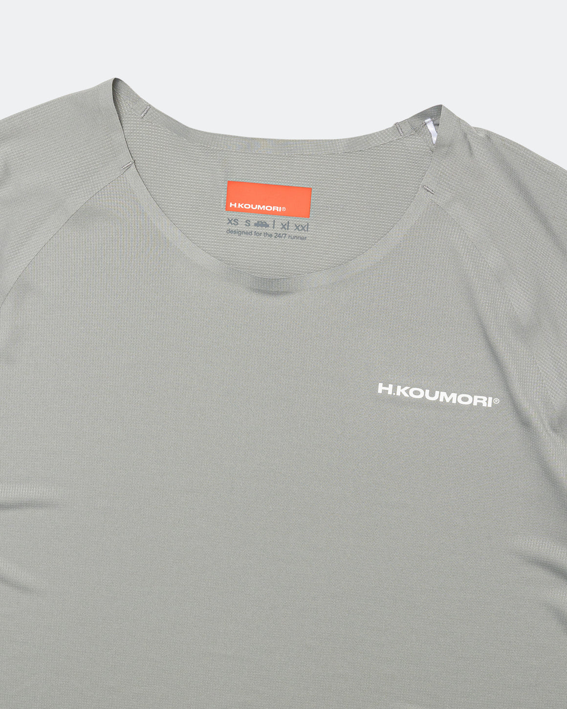 Hermanos Koumori - Mens Competition T-Shirt - Light Grey - Up There Athletics