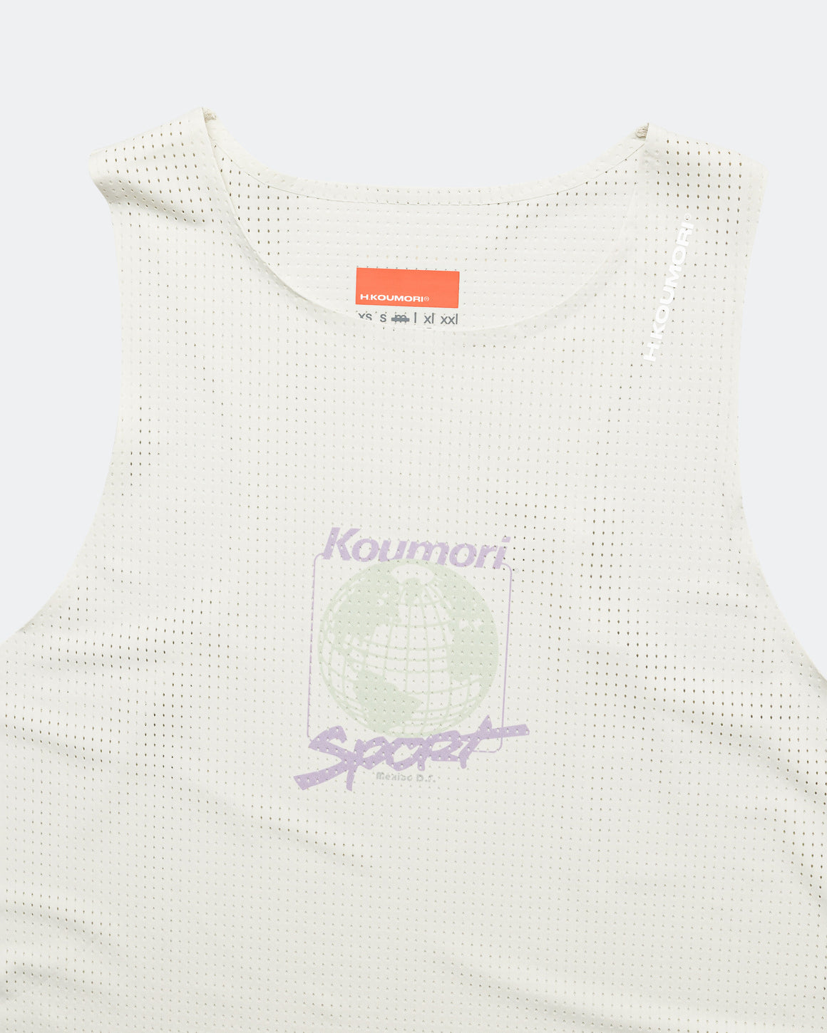 Hermanos Koumori - Mens 'Koumori Sport' Training Singlet - Glacier Grey - Up There Athletics