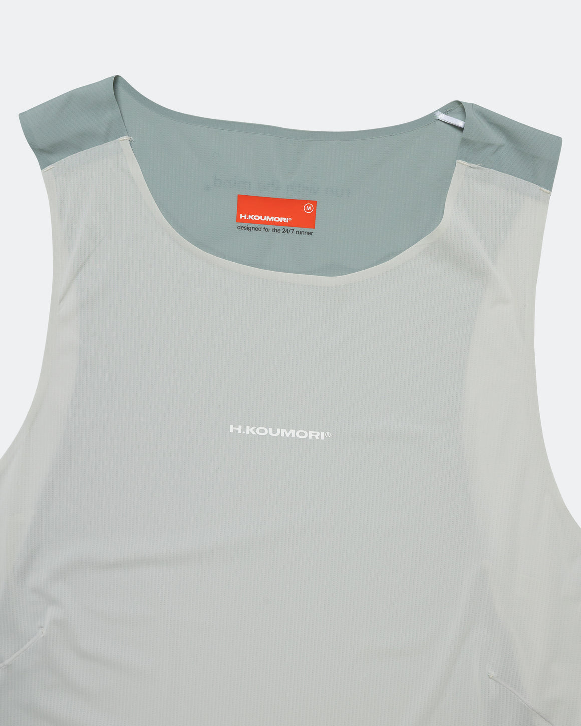 Hermanos Koumori - Mens Race Singlet - Dawn Blue/Abyss - Up There Athletics