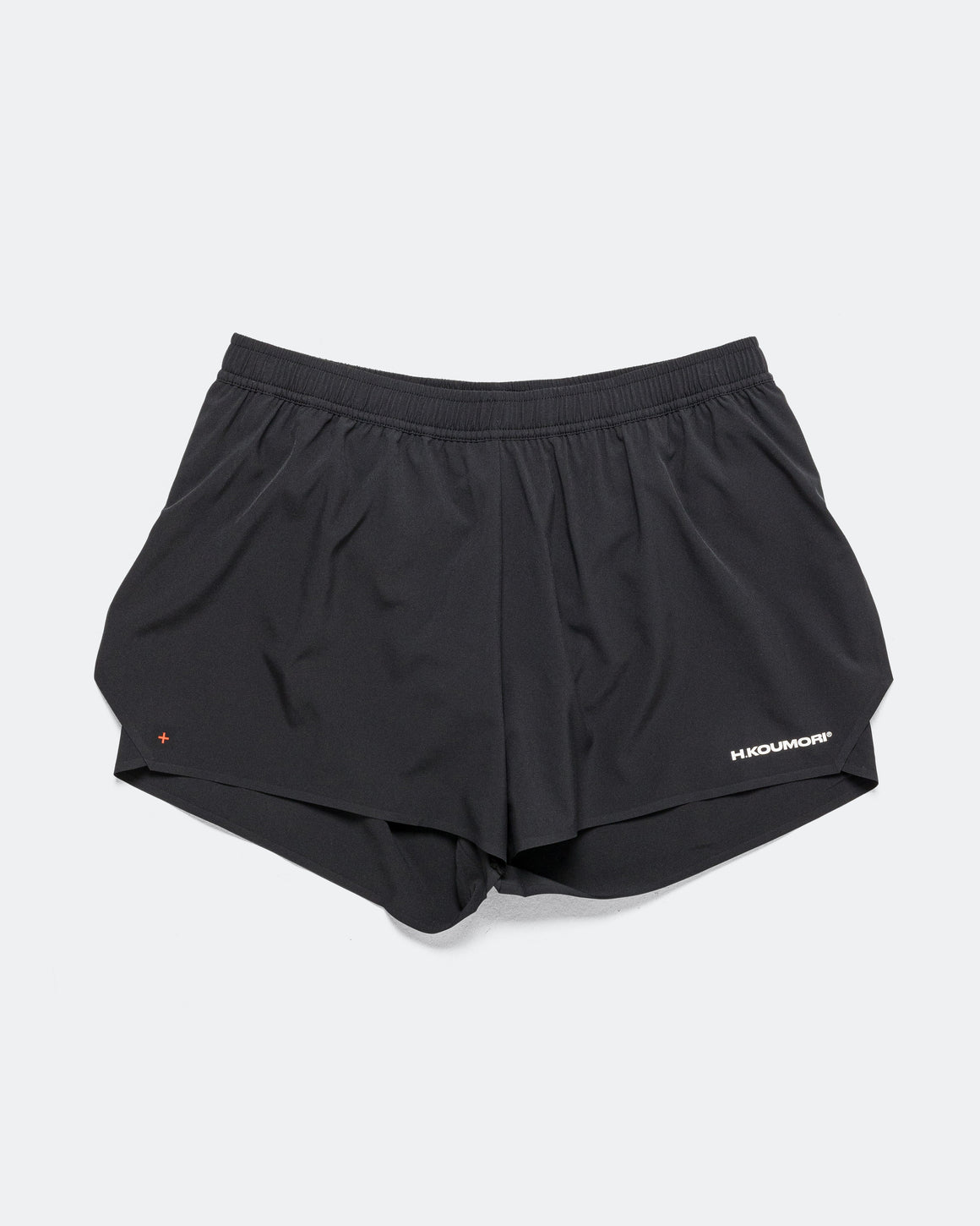 Hermanos Koumori - Mens 'Run With Mind' Race Short - Black - Up There Athletics