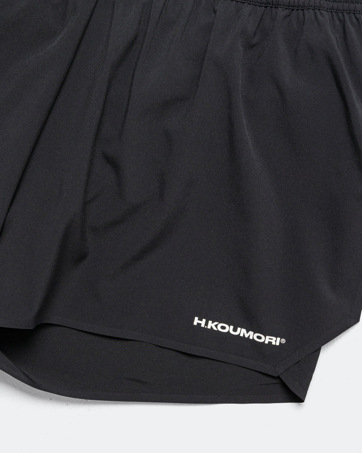 Hermanos Koumori - Mens 'Run With Mind' Race Short - Black - Up There Athletics