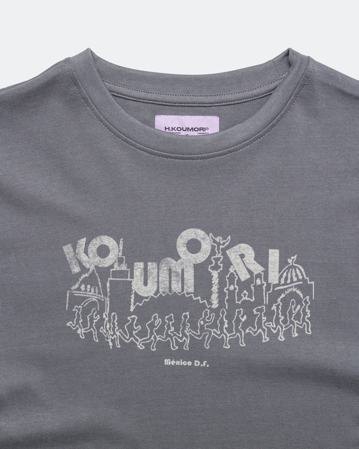 Hermanos Koumori - Mens SS Boulder T-Shirt - Turbulence Blue - Up There Athletics