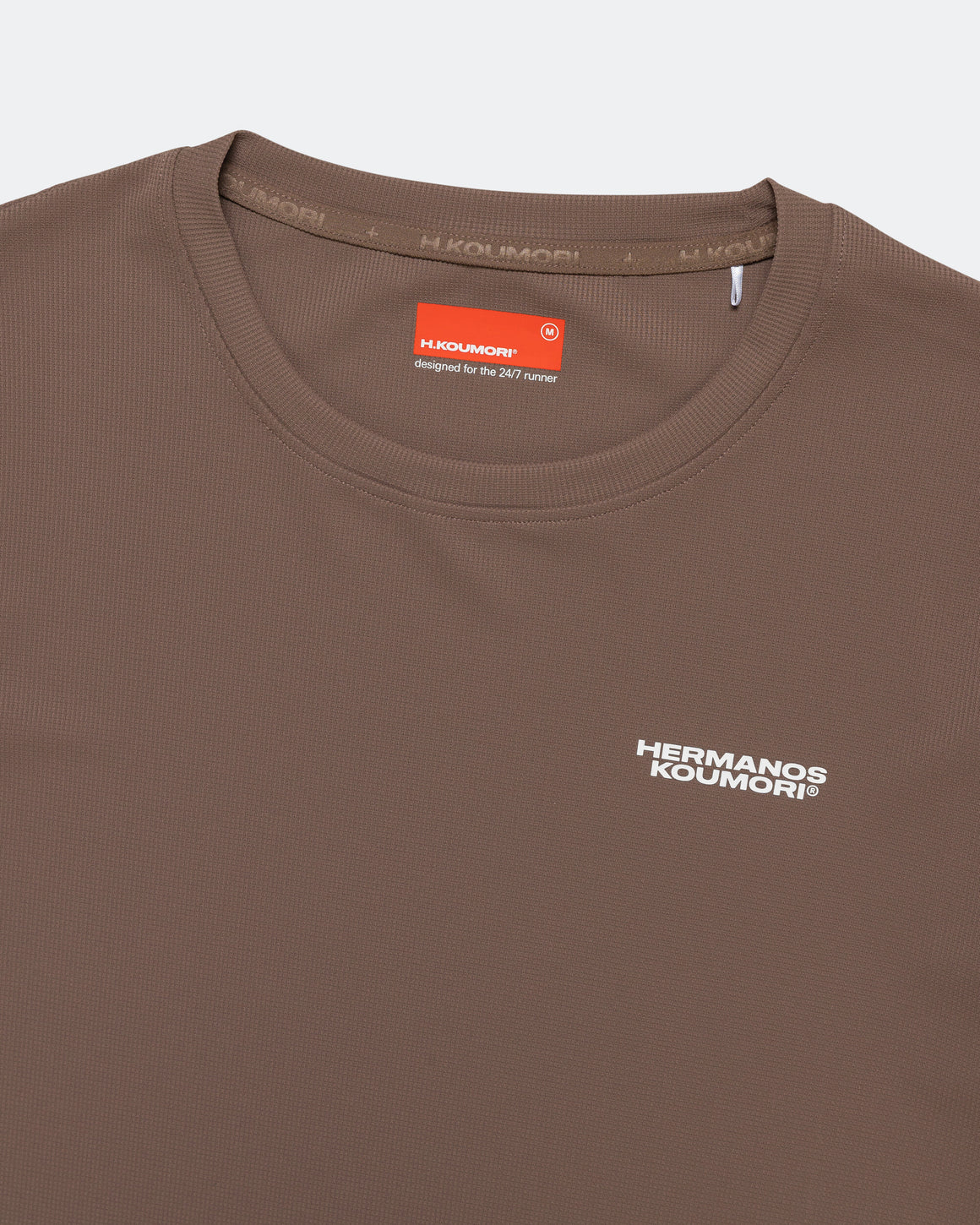 Hermanos Koumori - Mens SS Core Training T-Shirt - Deep Taupe - Up There Athletics