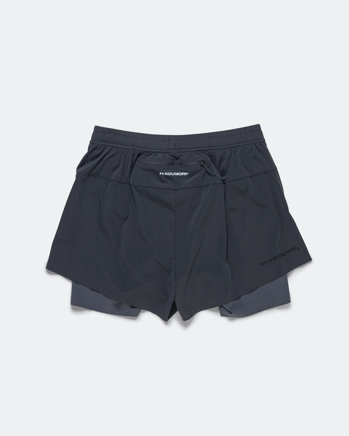 Hermanos Koumori - Mens Training Short - India Ink/Ombre Blue - Up There Athletics