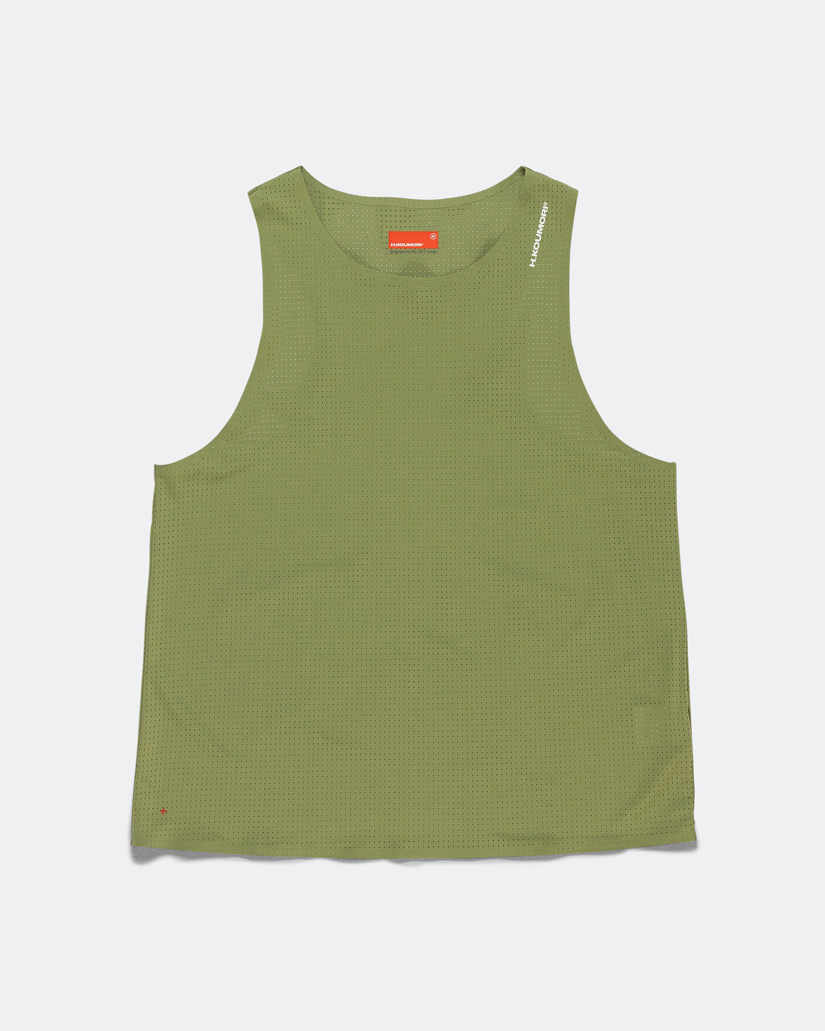 Hermanos Koumori - Mens Training Singlet - Mosstone - Up There Athletics