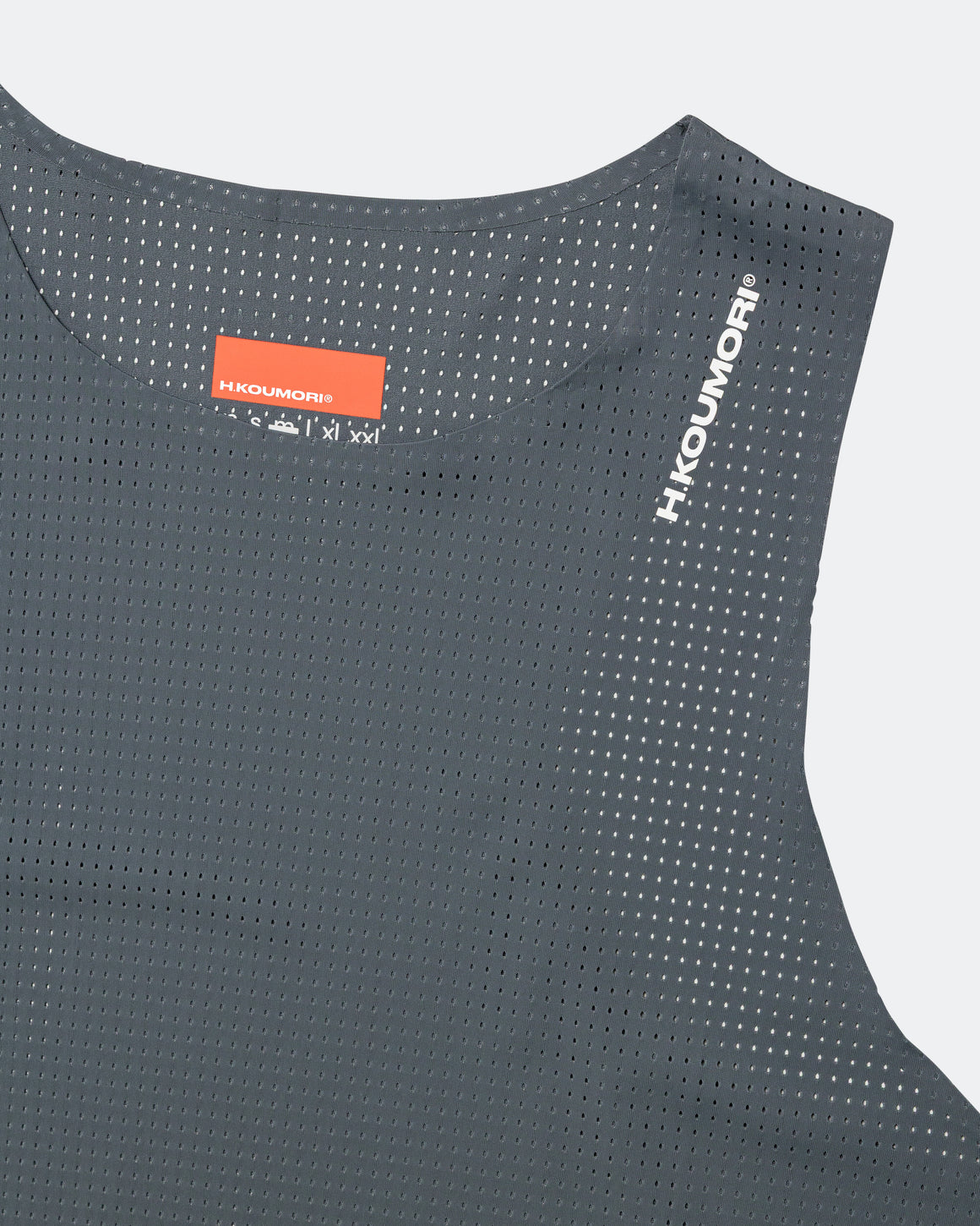 Hermanos Koumori - Mens Training Singlet - Turbulence Blue - Up There Athletics