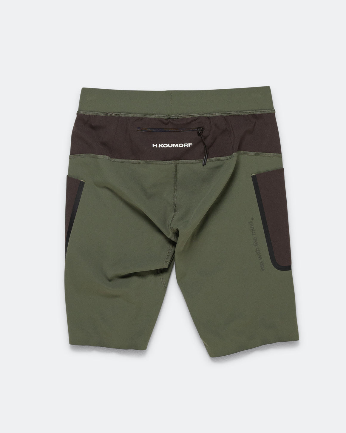 Hermanos Koumori - Mens Training Tights - Beetle/After Dark - Up There Athletics