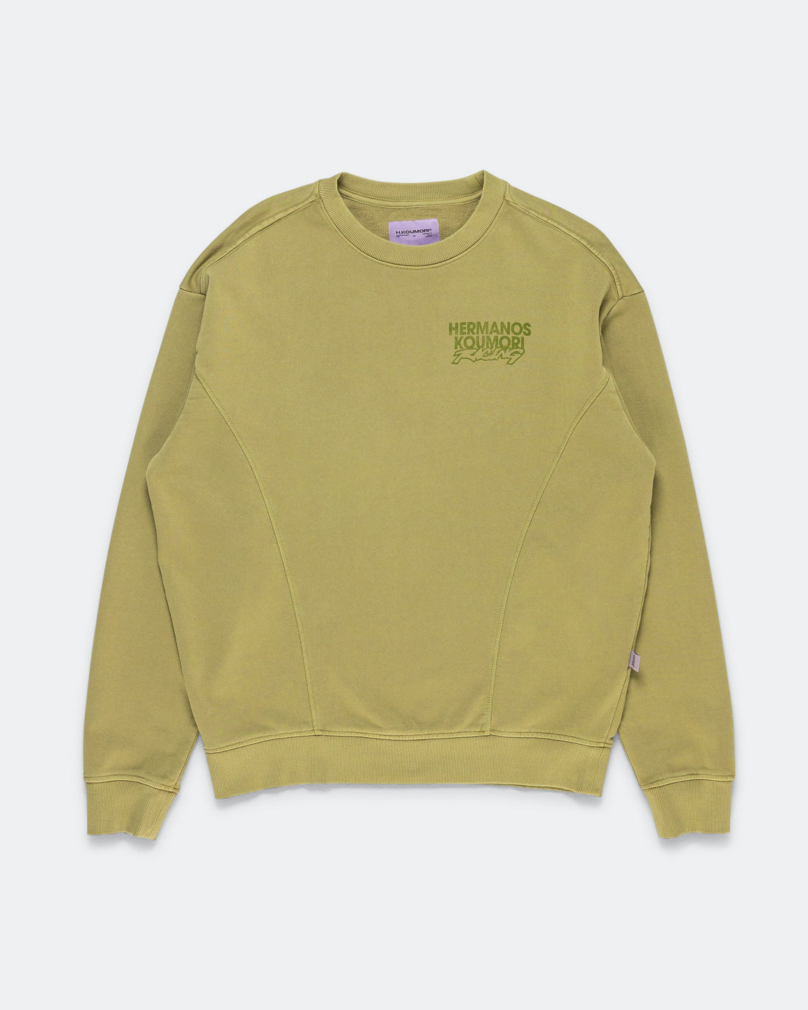 Hermanos Koumori - Mens Underfield Crewneck - Evergreen Sprig - Up There Athletics