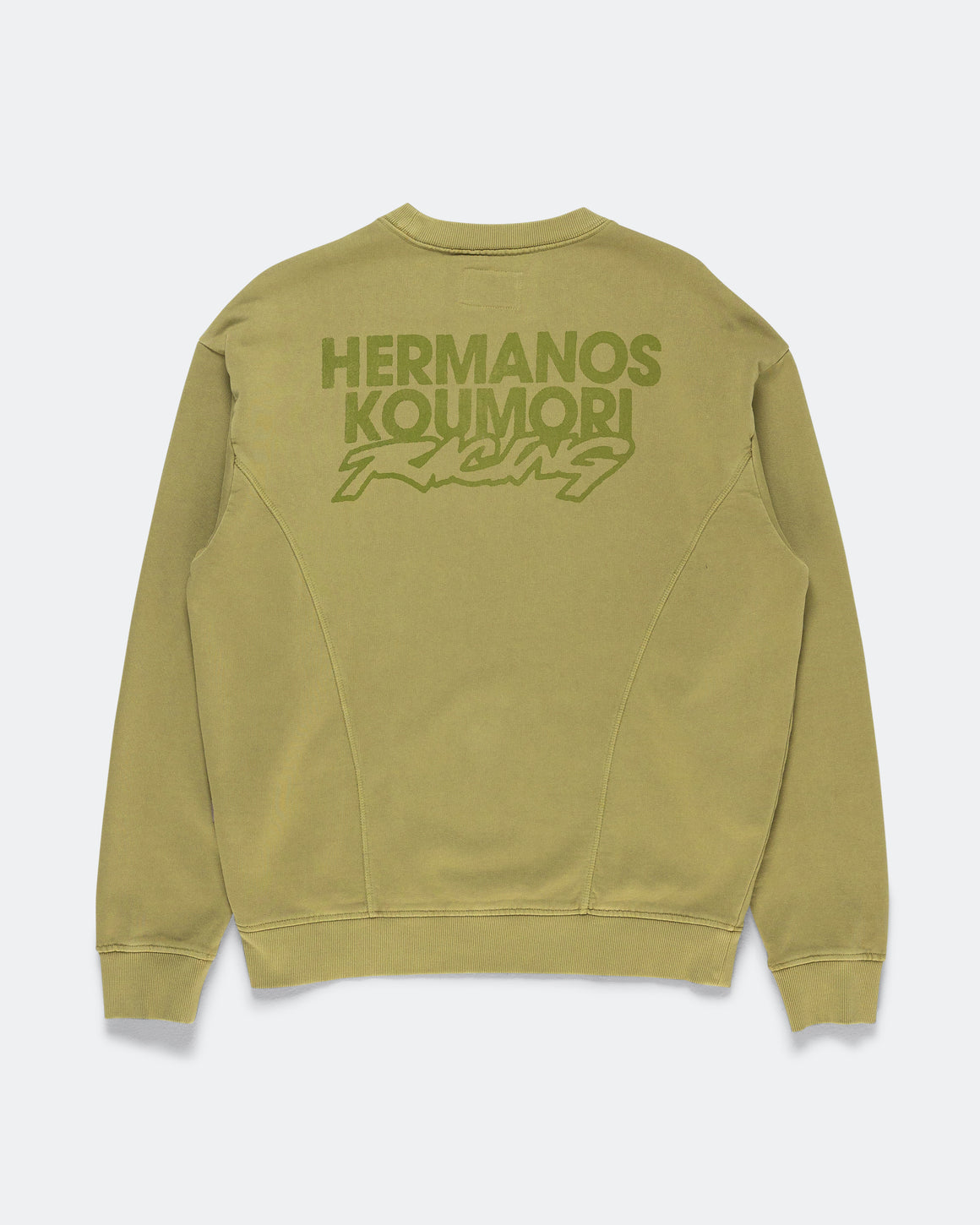 Hermanos Koumori - Mens Underfield Crewneck - Evergreen Sprig - Up There Athletics