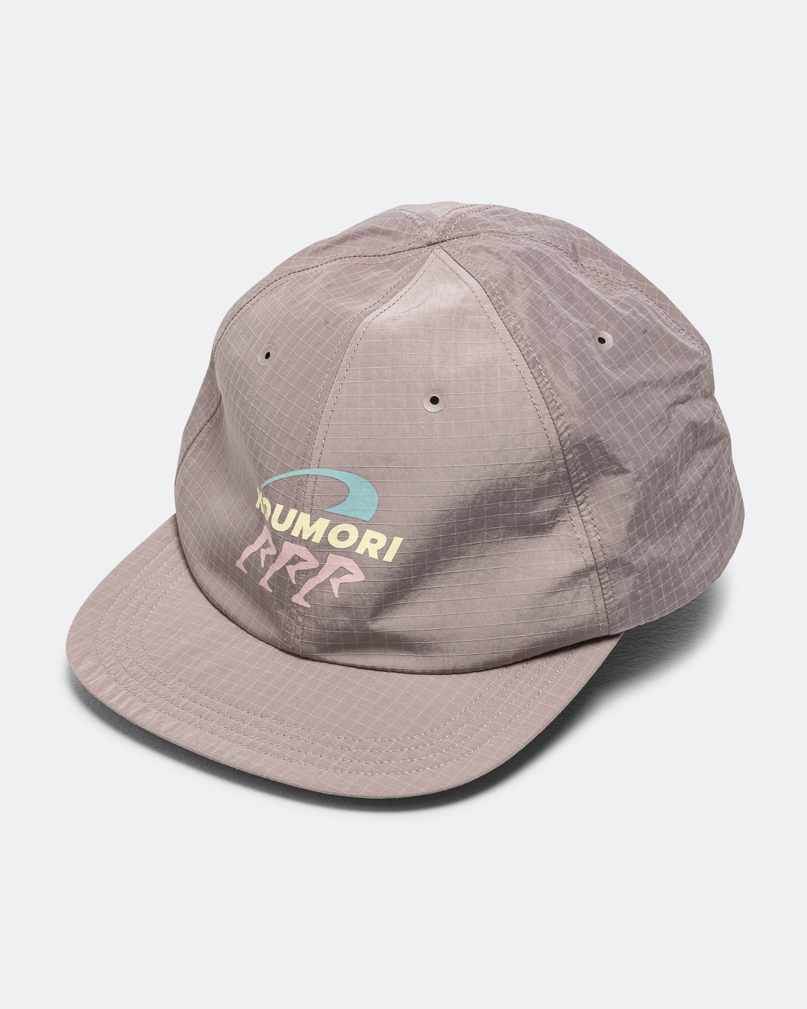 Hermanos Koumori - Ripstop Flat Cap Grey Run - Quicksilver - Up There Athletics