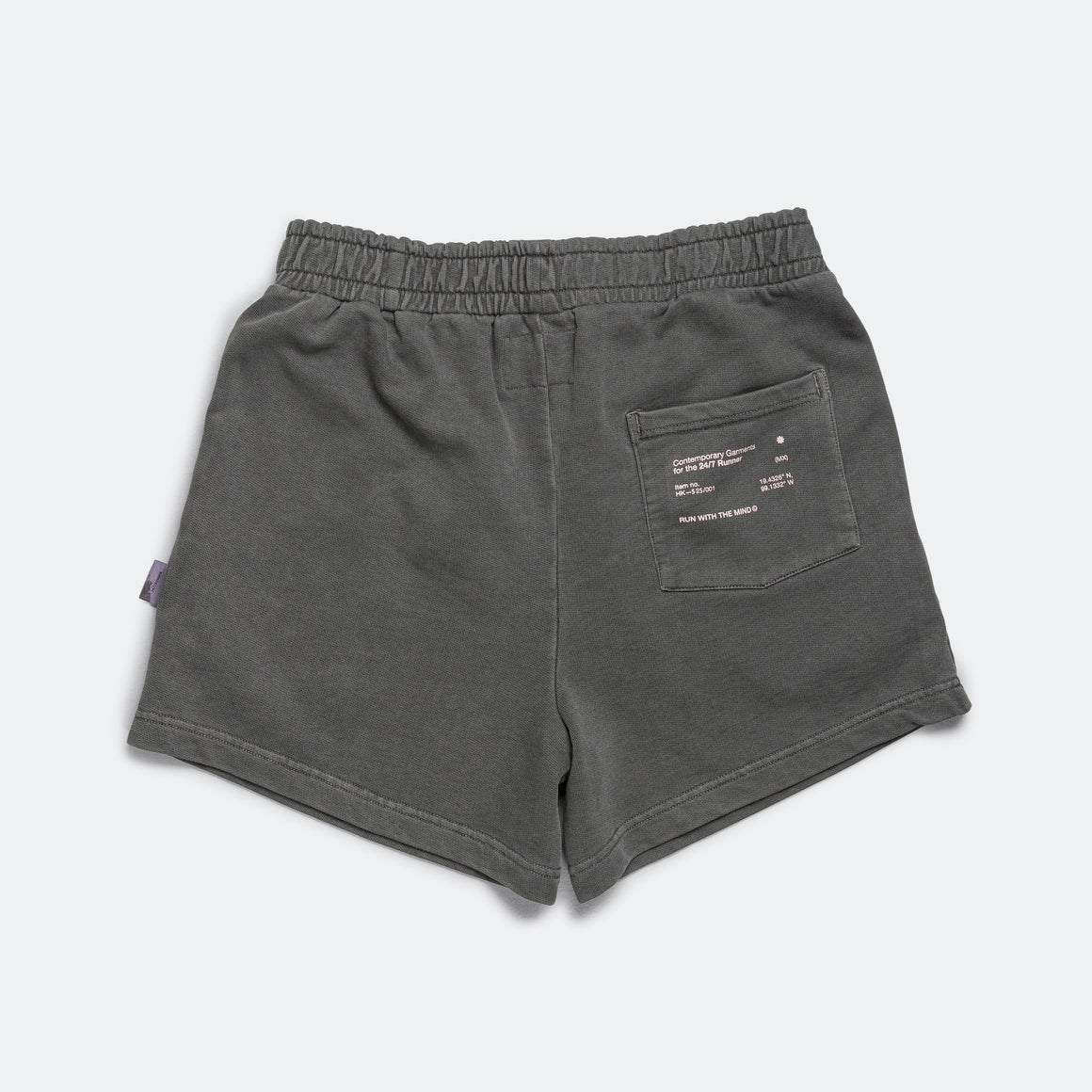 Mens Koumori Athletics Relax Short - Washed Black