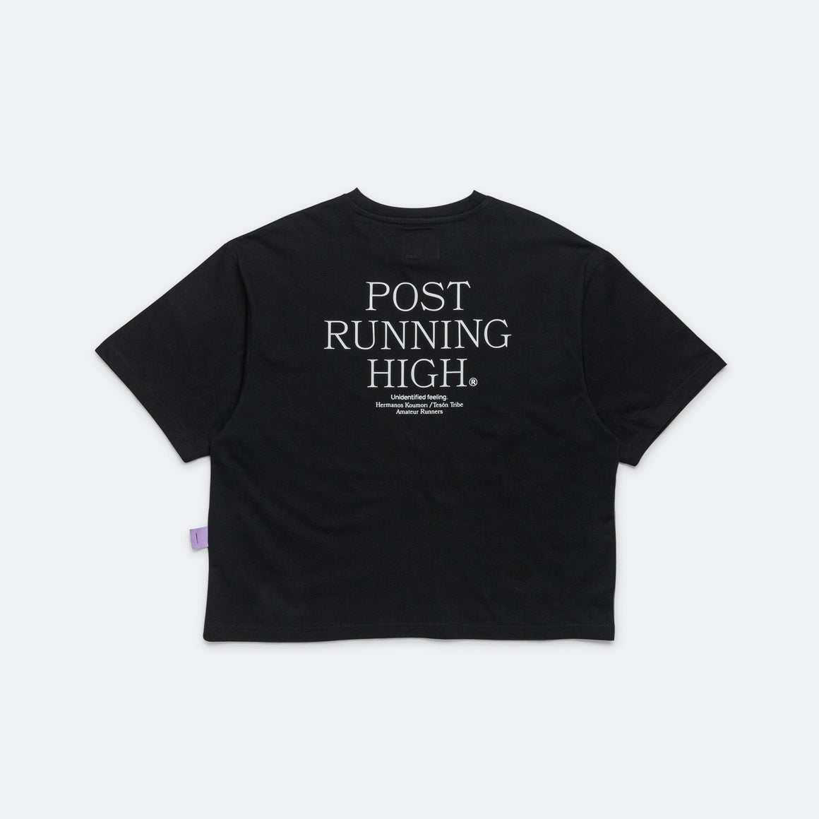 Mens Post Running High SS - Flash Black