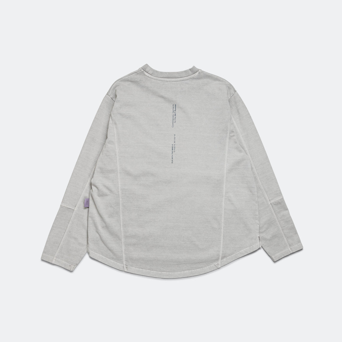 Hermanos Koumori - Mens Stride Long Sleeve - Grey - Up There Athletics