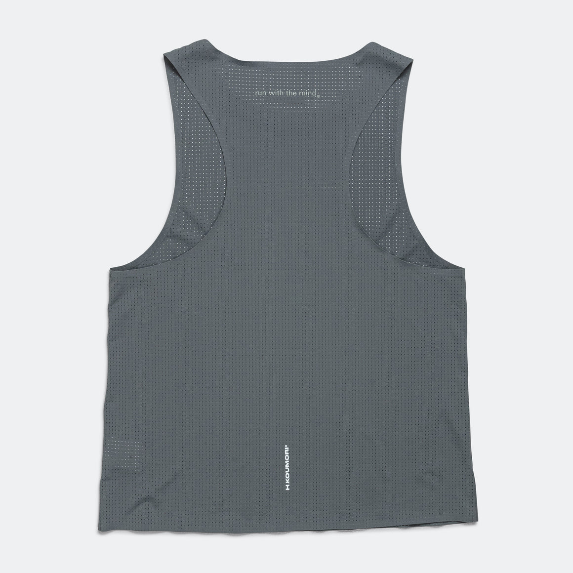 Hermanos Koumori - Mens Training Singlet - Grey - Up There Athletics