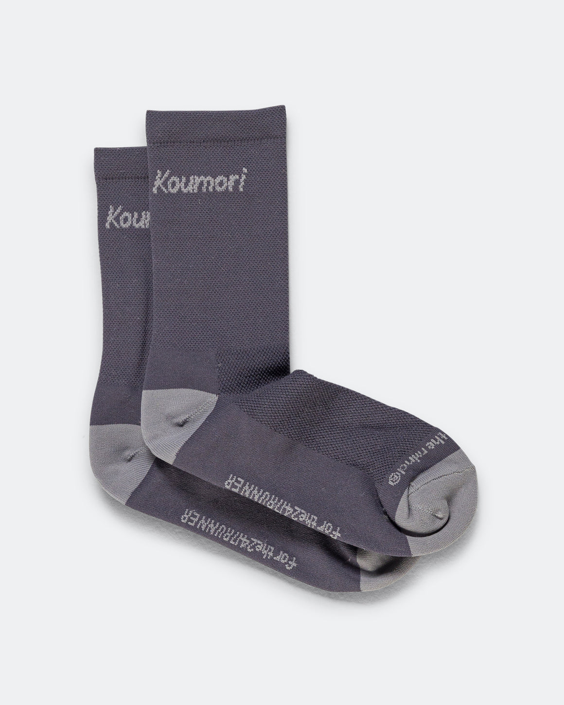 Hermanos Koumori - Training Socks - Greystone/Quicksilver - Up There Athletics
