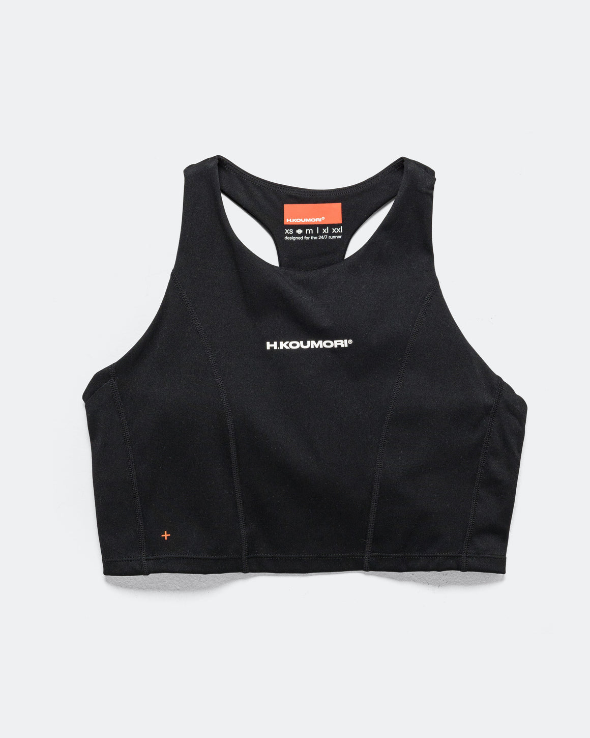 Hermanos Koumori - Womens 2 in 1 Pocket Top - Black - Up There Athletics