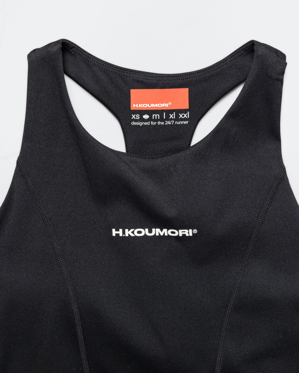 Hermanos Koumori - Womens 2 in 1 Pocket Top - Black - Up There Athletics