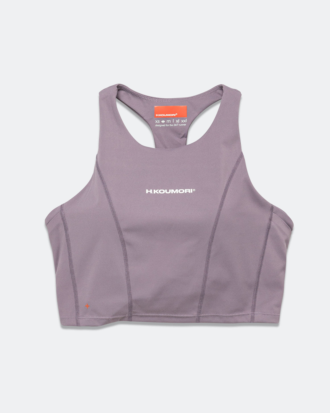 Hermanos Koumori - Womens 2 in 1 Pocket Top - Grape - Up There Athletics