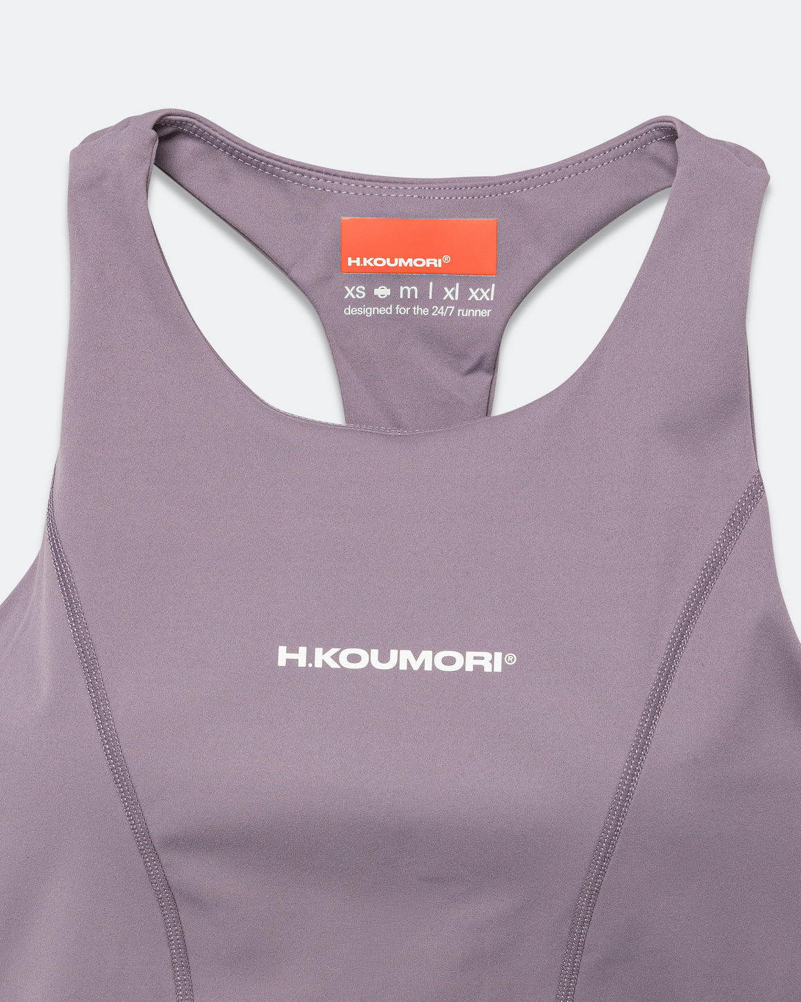 Hermanos Koumori - Womens 2 in 1 Pocket Top - Grape - Up There Athletics