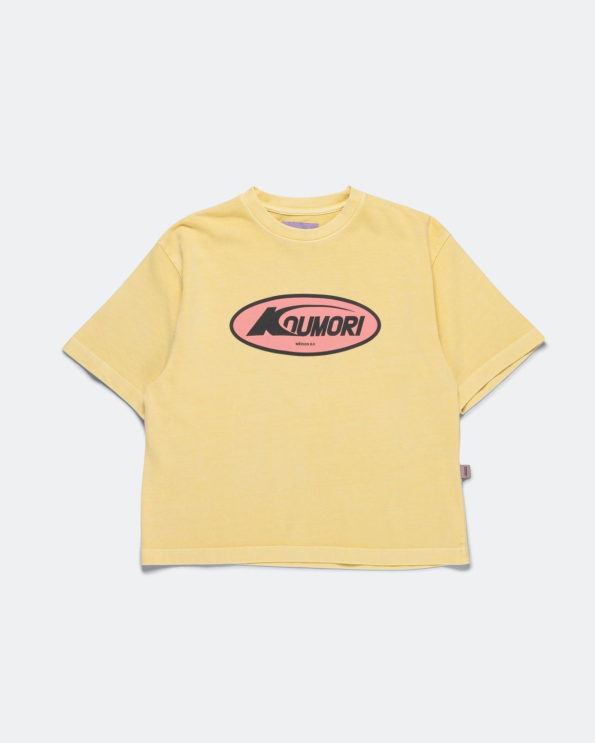 Hermanos Koumori - Womens SS Core Loop T-Shirt - Pastel Yellow - Up There Athletics