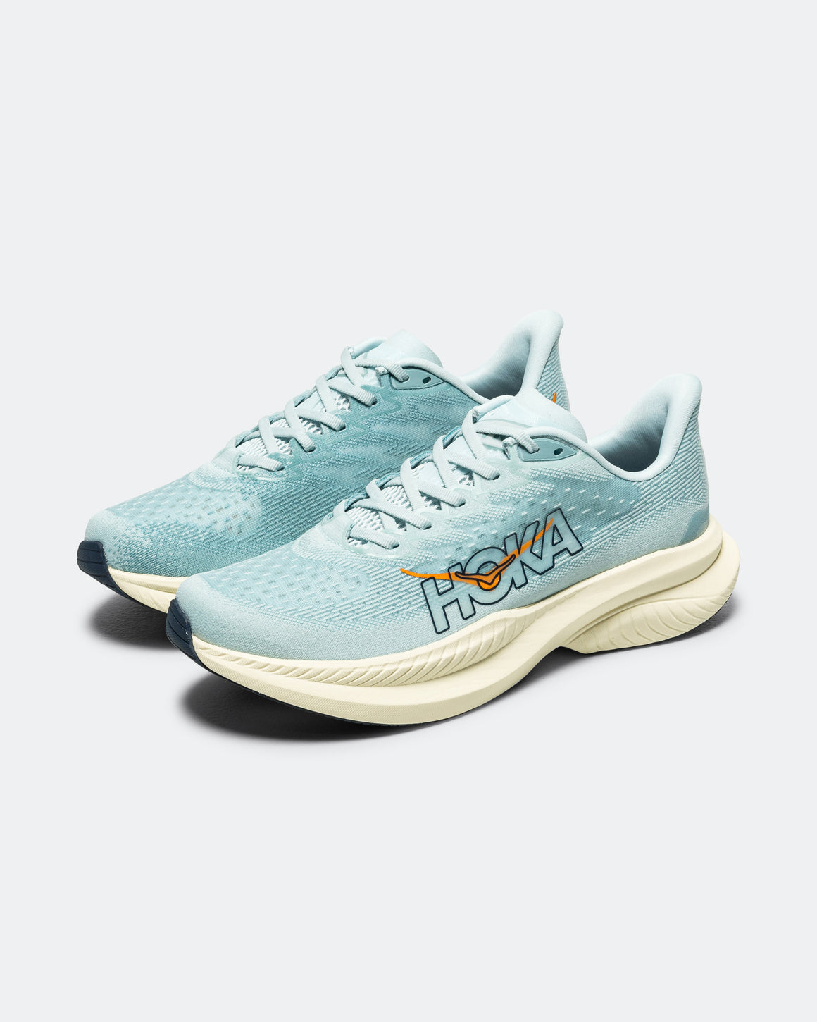 HOKA - Mens Mach 6 - Clear Sea/Sea Water - Up There Athletics