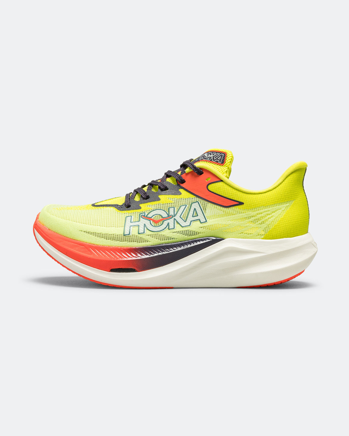 HOKA - Rocket X 3 - Neon Yuzu/Squid Ink - Up There Athletics
