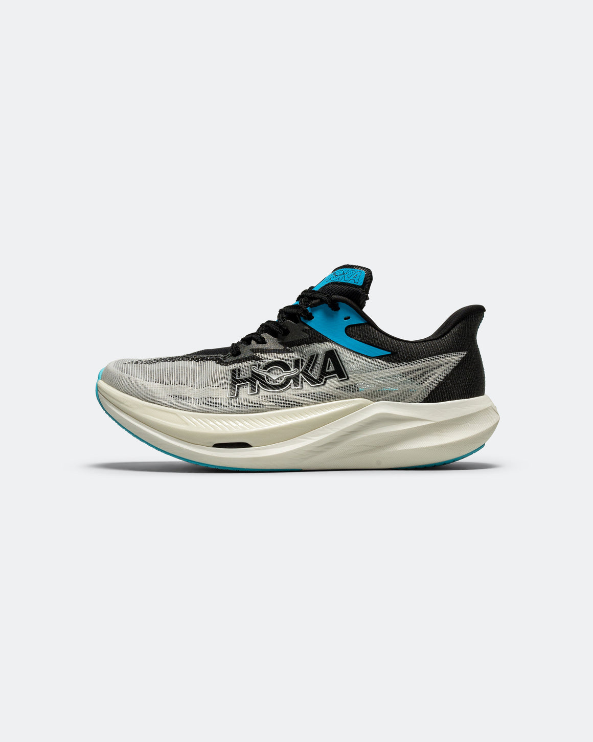 HOKA - Rocket X 3 - White/Black - Up There Athletics
