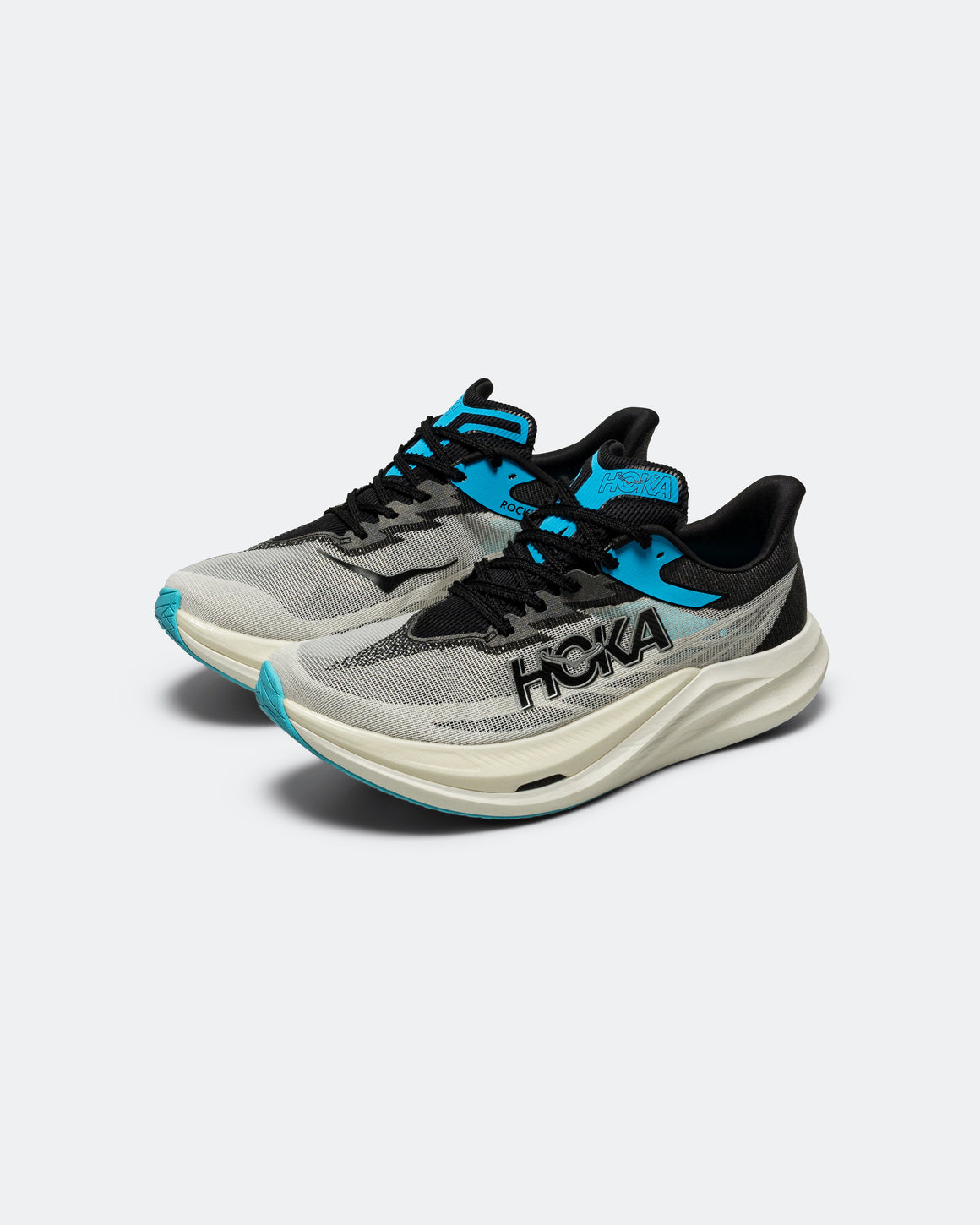 HOKA - Rocket X 3 - White/Black - Up There Athletics