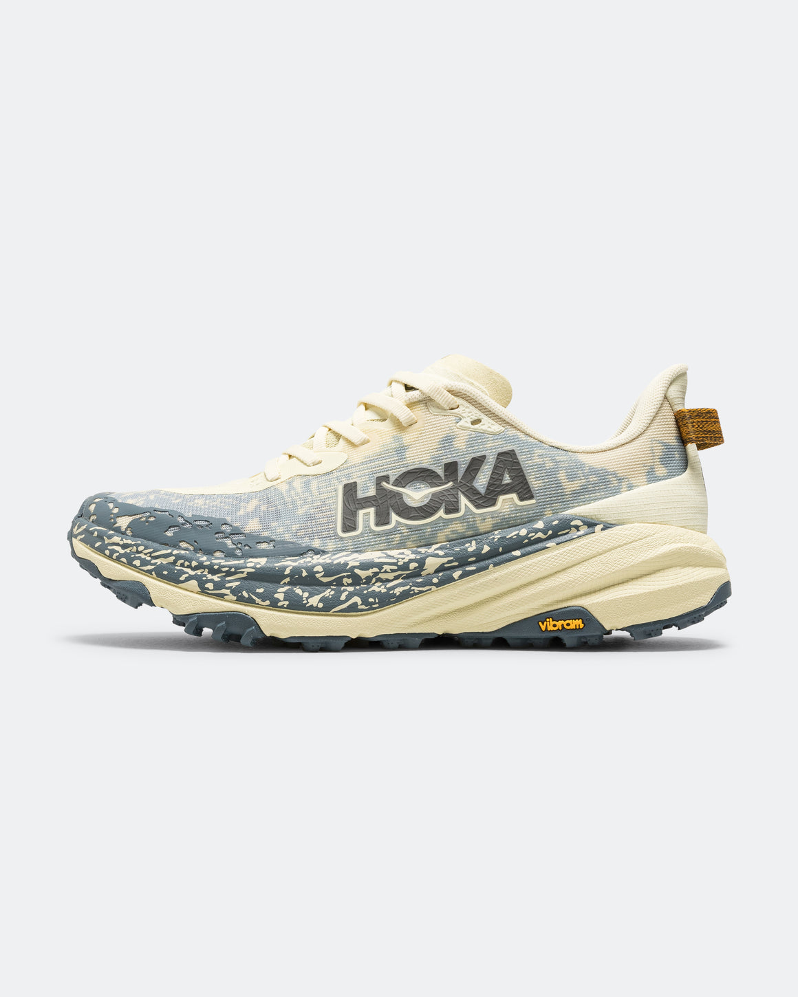 HOKA - Mens Speedgoat 6 - Pampas Grass/Faded Navy - Up There Athletics