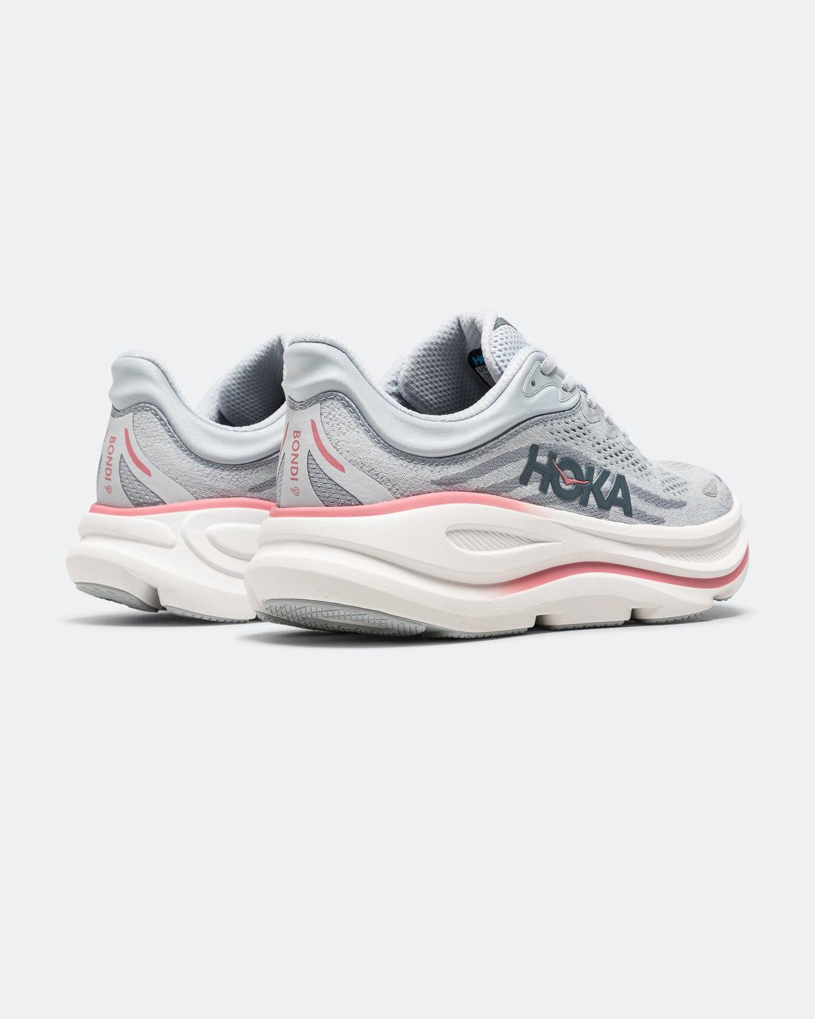HOKA - Womens Bondi 9 - Mineral Blue/Washed Blue - Up There Athletics