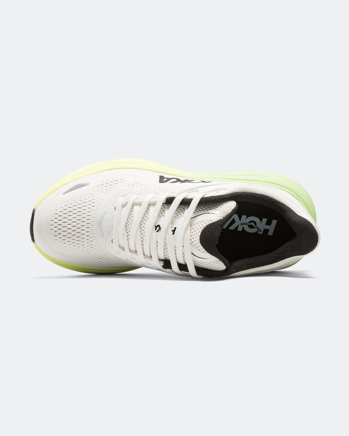 HOKA - Womens Bondi 9 - White/Tart Apple - Up There Athletics