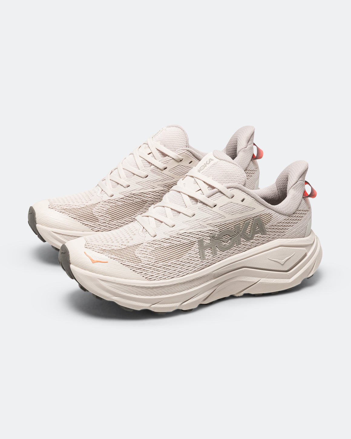 HOKA - Womens Challenger 8 - Stucco/Asphalt Grey - Up There Athletics