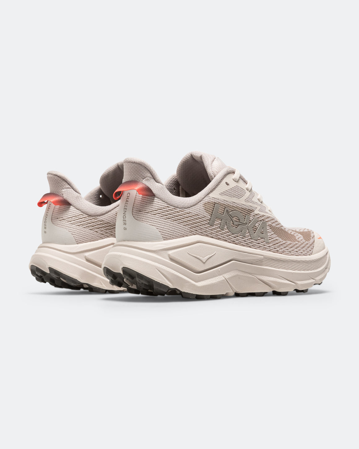 HOKA - Womens Challenger 8 - Stucco/Asphalt Grey - Up There Athletics