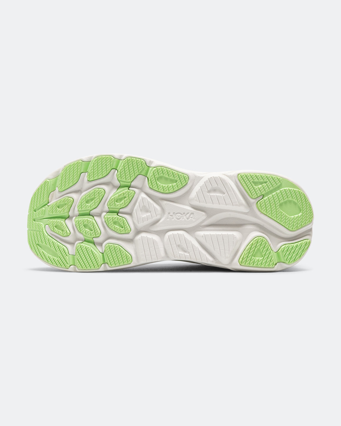 HOKA - Womens Clifton 11 - Frost/Neon Yuzu - Up There Athletics