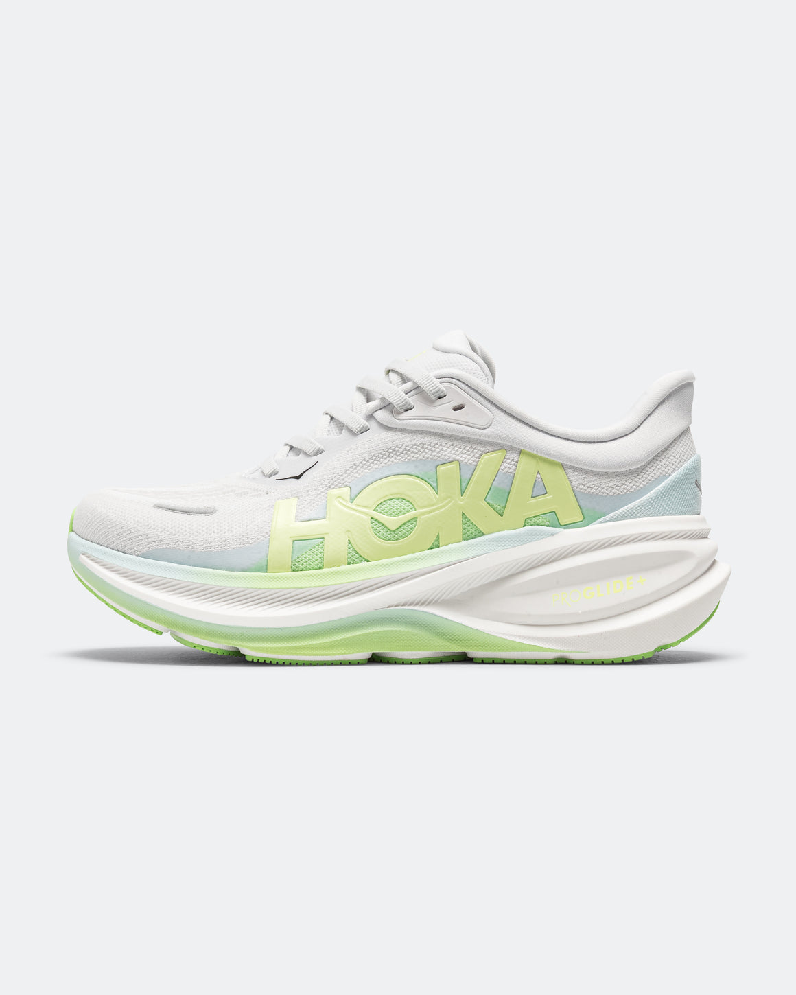 HOKA - Womens Clifton PRO - Cosmic Grey/Neon Yuzu - Up There Athletics