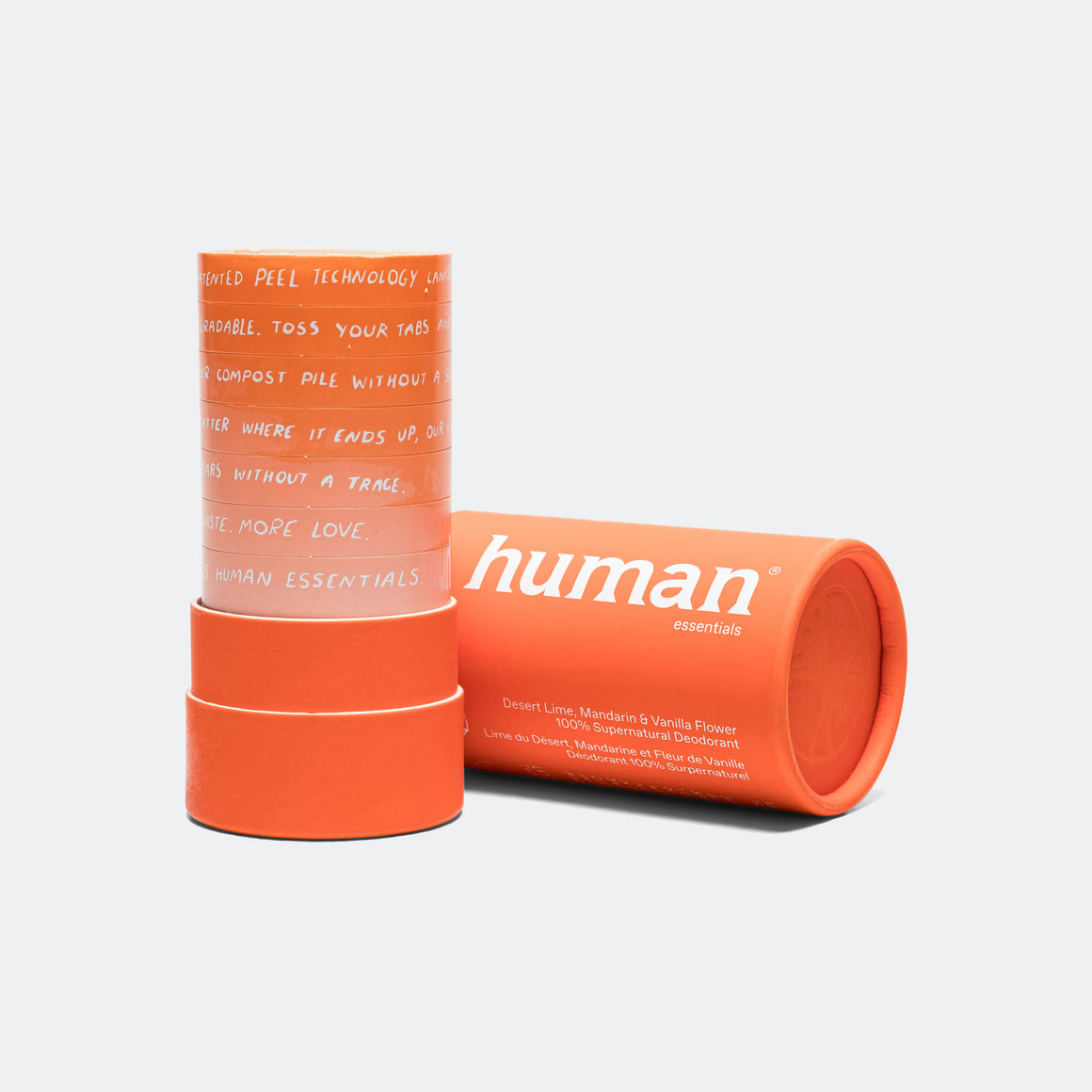 Human Essentials - Supernatural Deodorant - Desert Lime/Mandarin & Vanilla Flower - Up There Athletics