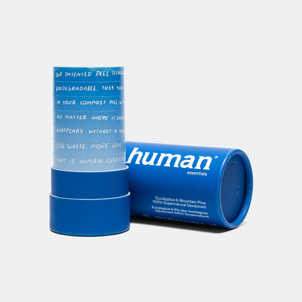 Human Essentials - Supernatural Deodorant - Eucalyptus & Mountain Pine - Up There Athletics