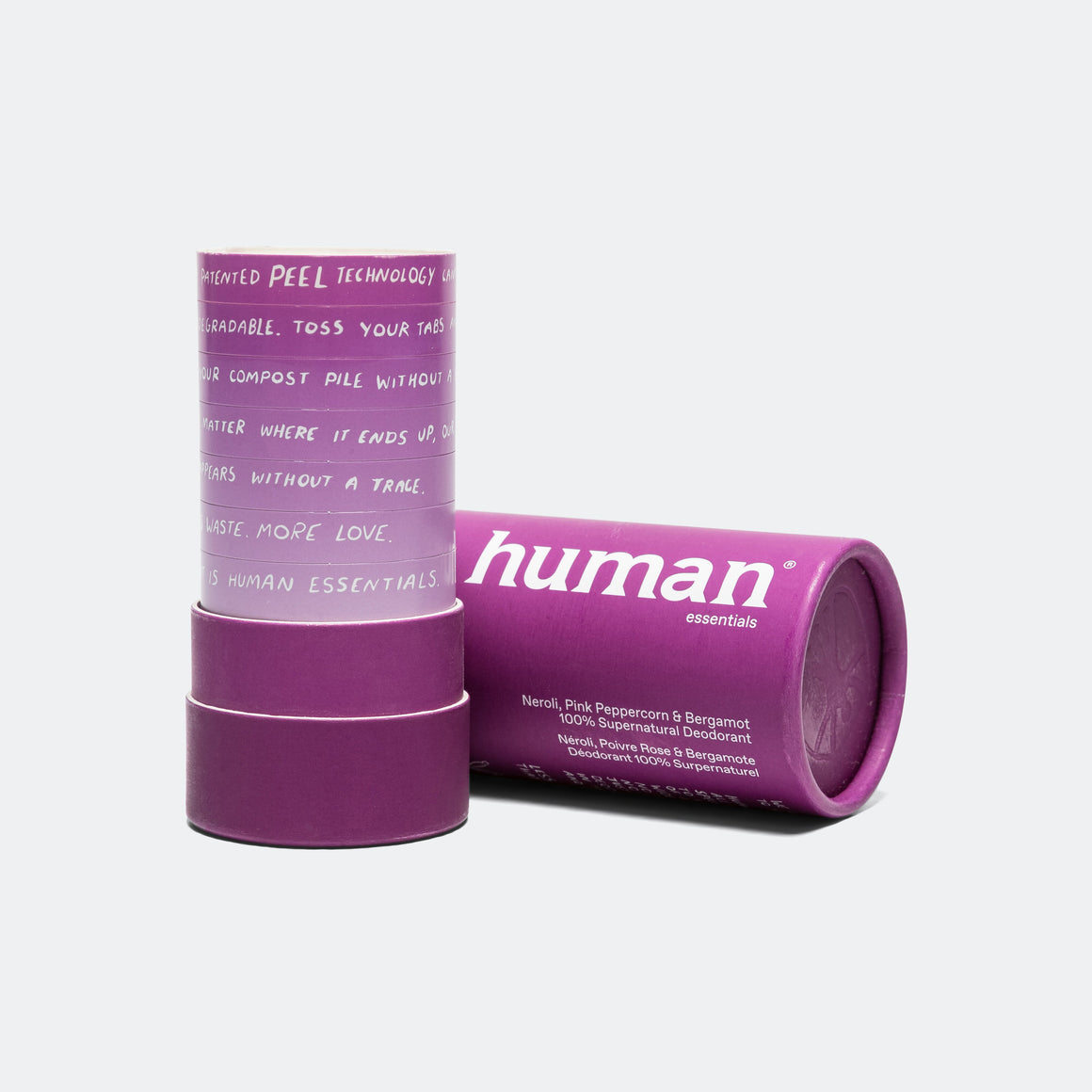 Human Essentials - Supernatural Deodorant - Neroli/Pink Peppercorn & Bergamot - Up There Athletics