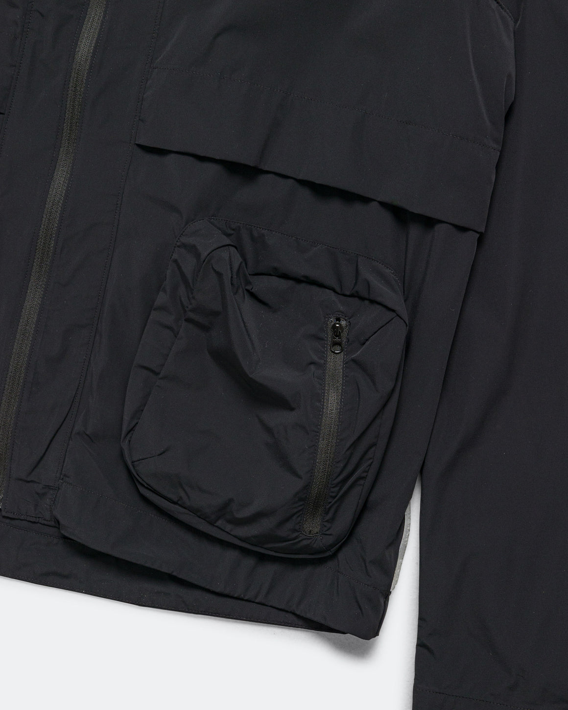 Literary Sport - Mens Ashbery Run Jacket - Black - Up There Athletics