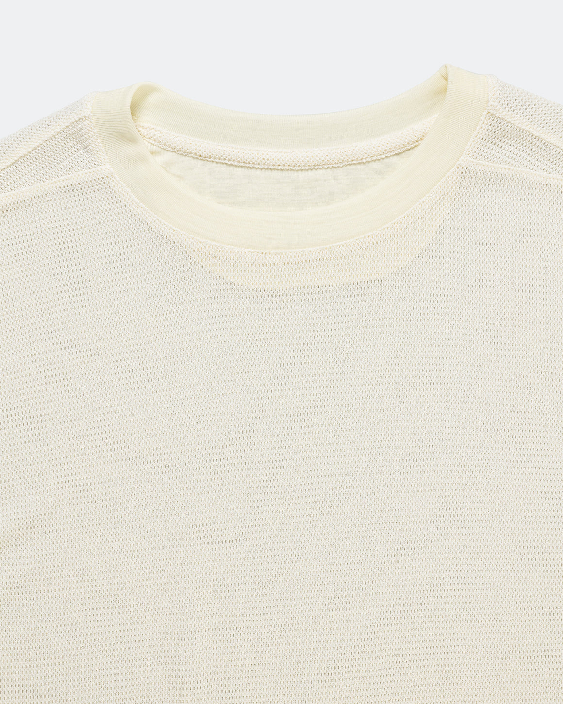 Literary Sport - Mens James - Airy Wool Cordura Mesh - Bone - Up There Athletics