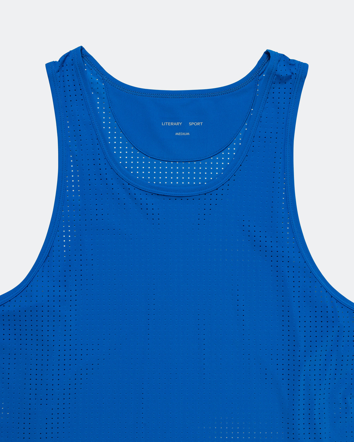 Literary Sport - Mens Jude Run Tank - Lapis - Up There Athletics
