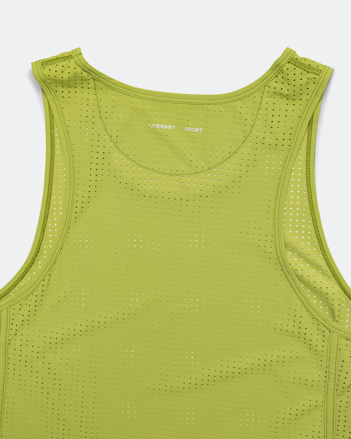 Literary Sport - Mens Jude Run Tank - Verdant - Up There Athletics